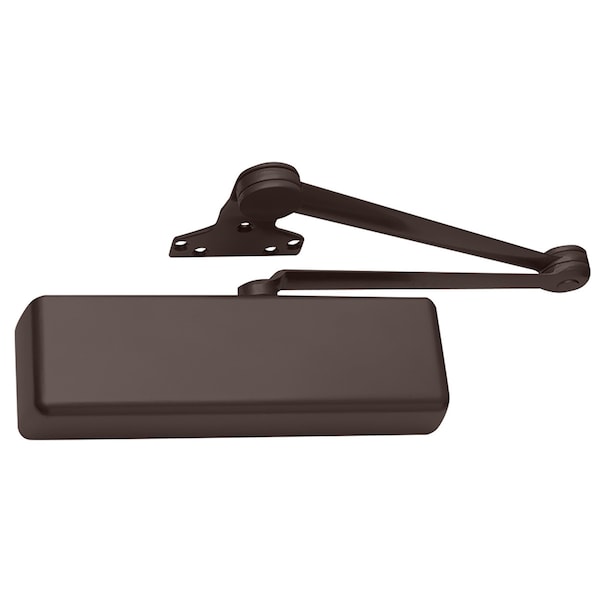 Lcn Surf Closer, ED Arm, Push Side Mount, SP313, LH, DA 4111-EDA LH DKBRZ DEL - main